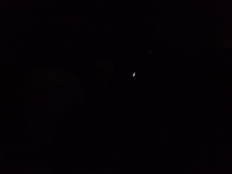 私のデジカメで写した南十字星サザンクロス