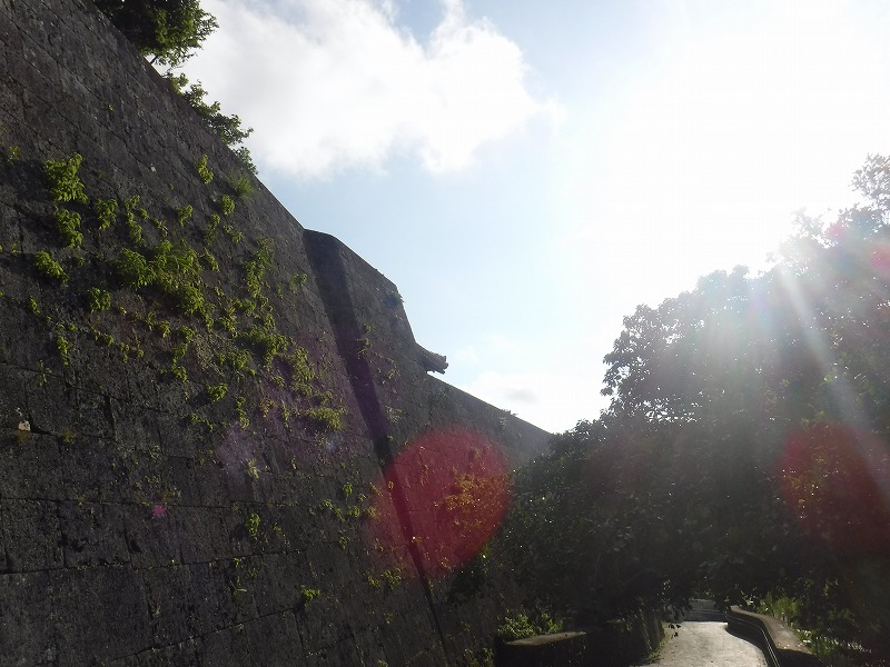 沖縄首里城の石垣