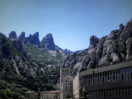 バルセロナのパワースポット！モンセラット修道院_モンセラット修道院からの風景3