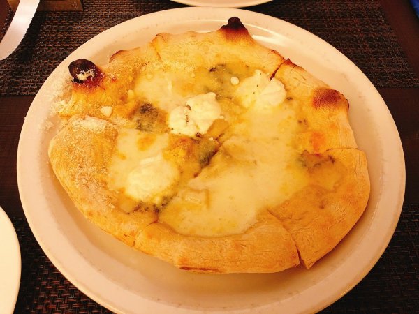 札幌イタリアンリッチRICCI cucinaITALIANA1回め実食_ラスト皿ピザ・マルゲリータのハーフサイズ