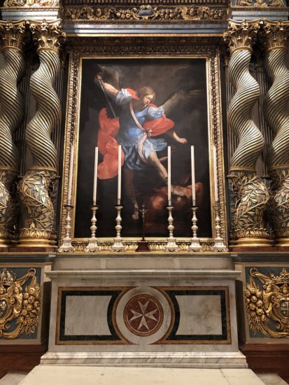 マルタ騎士団の聖ヨハネ大聖堂_内部_プロヴァンス騎士団の礼拝堂
