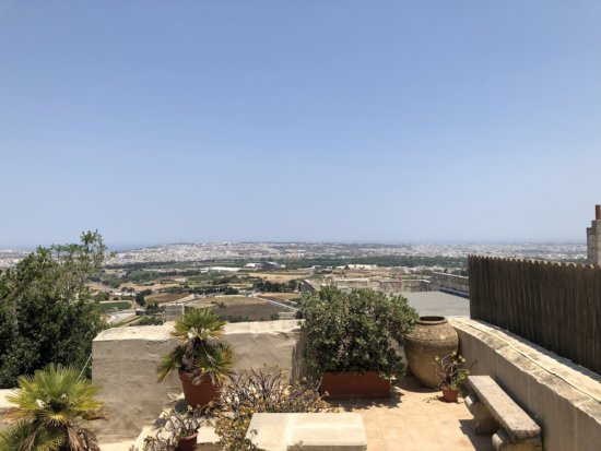 マルタ島の古都イムディーナ_ファルツォン邸屋上風景