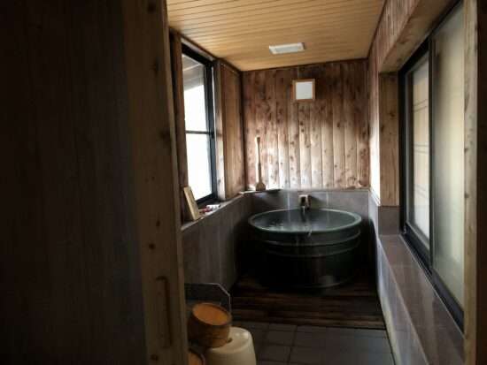 定山渓温泉ぬくもりの宿ふる川302号室ふるさと館67平米の客室露天風呂
