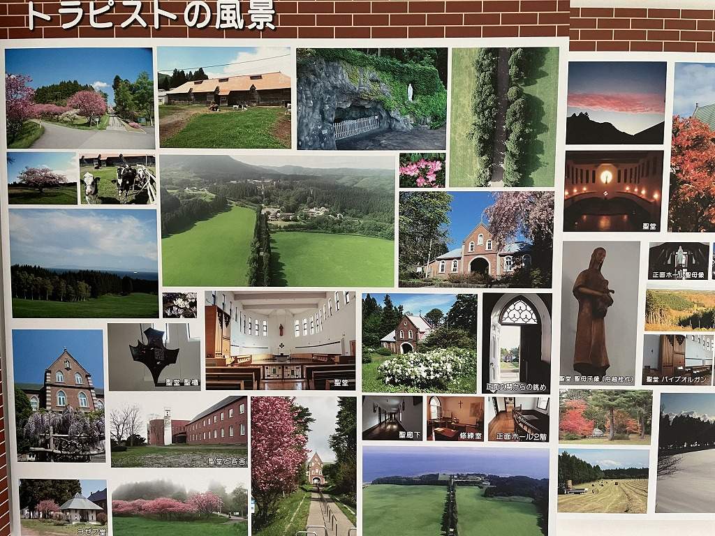 函館トラピスト修道院_展示スペースにあった内部風景写真